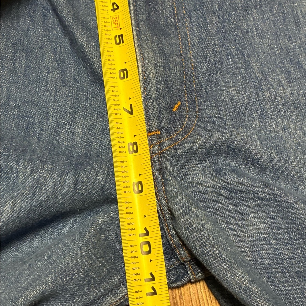 Vintage Levi’s 717-0613 Jeans 30x29 Made in USA Straight Leg Classic Denim 70’s - Picture 5 of 15